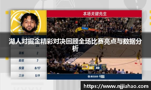 伟德官网湖人对掘金精彩对决回顾全场比赛亮点与数据分析